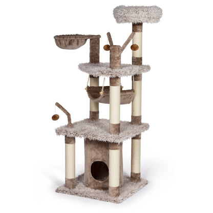 Kitty Power Paws Siberian Mountain Cat Furniture – Ultimate Adventure Tower