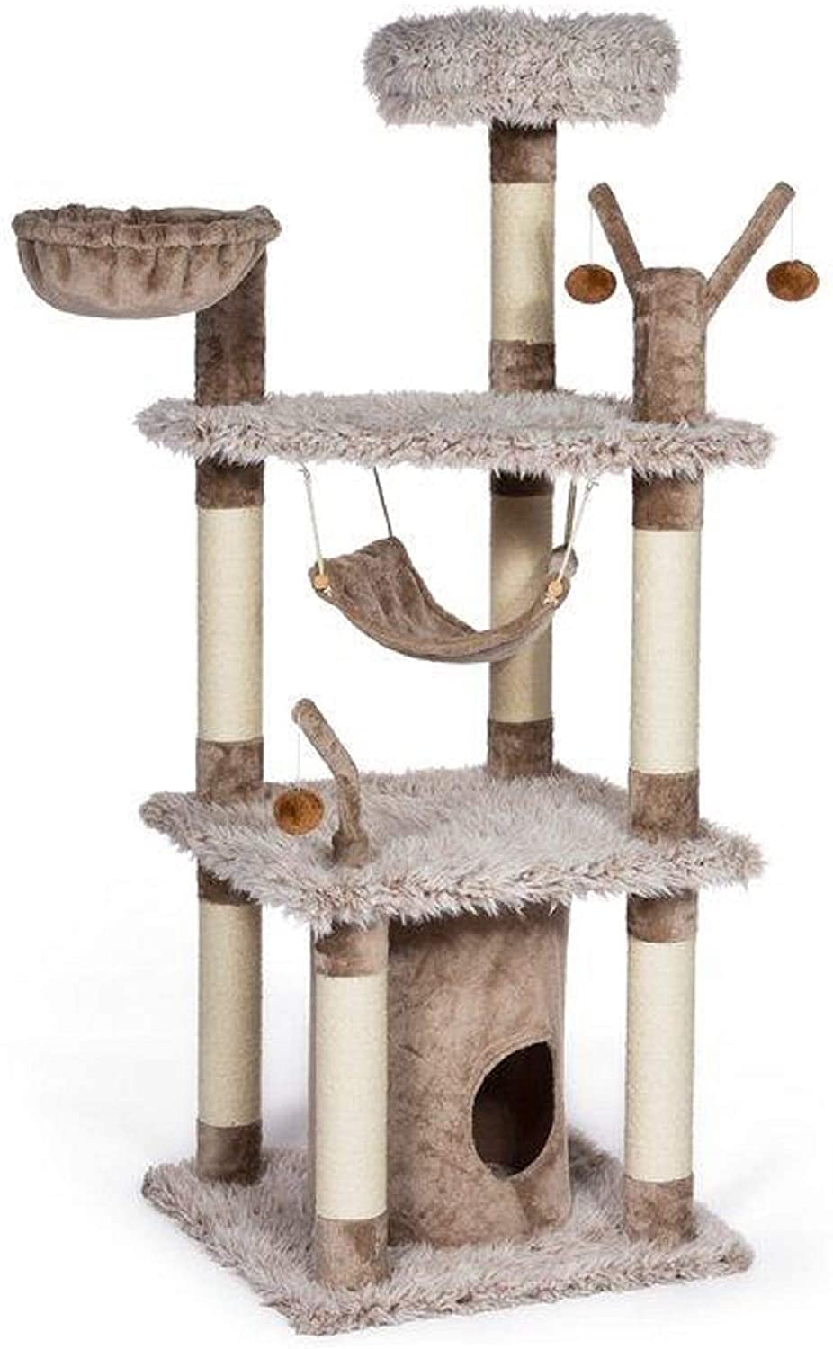 Kitty Power Paws Siberian Mountain Cat Furniture – Ultimate Adventure Tower