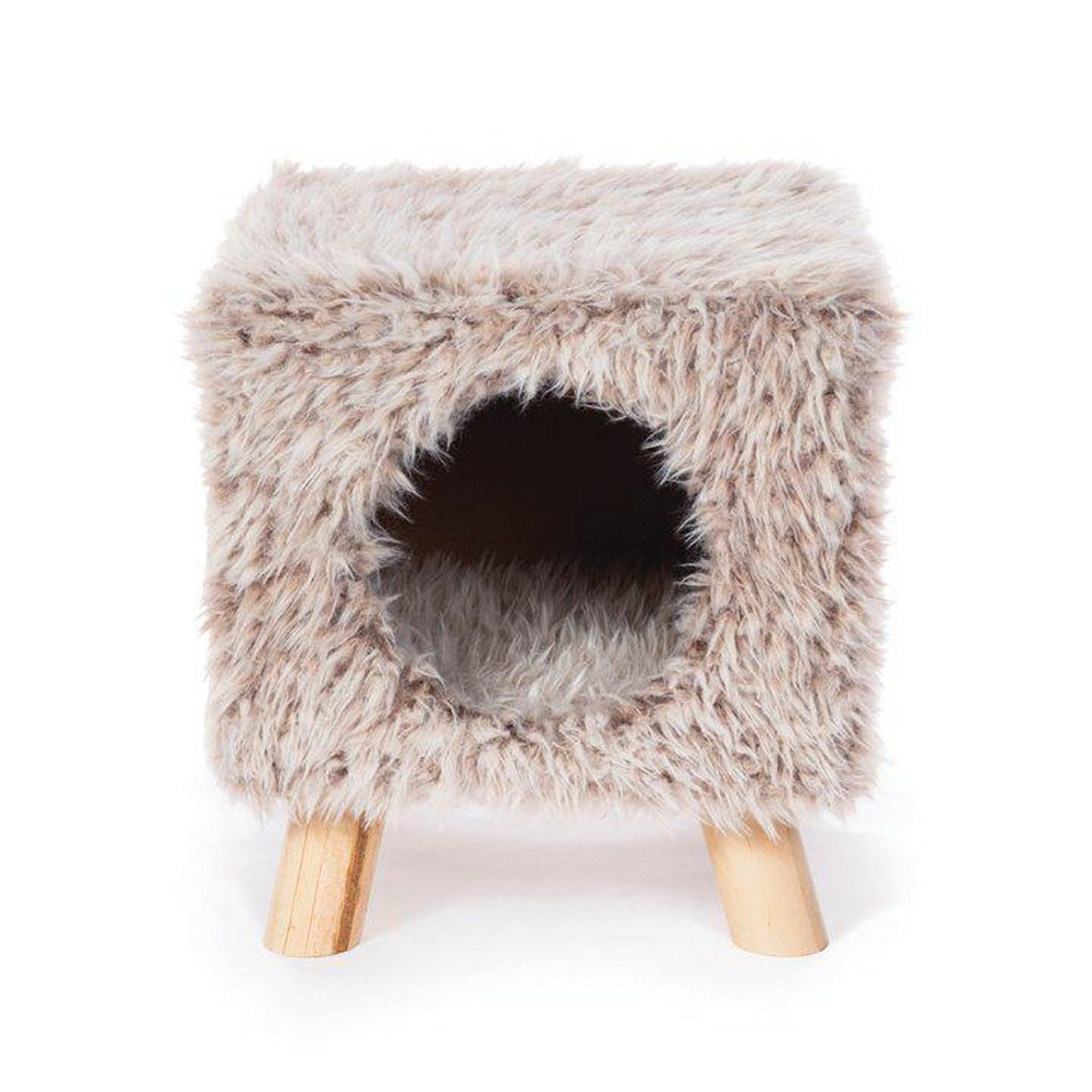 Kitty Power Paws Cozy Cube – Stylish Hideaway for Cats and Small Dogs