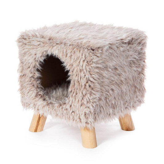 Kitty Power Paws Cozy Cube – Stylish Hideaway for Cats and Small Dogs